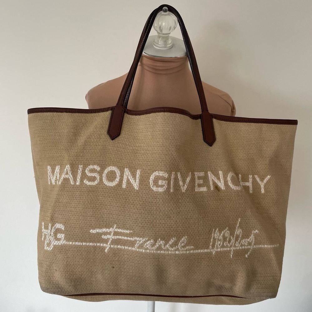 Givenchy Tan and Brown Luxury Tote